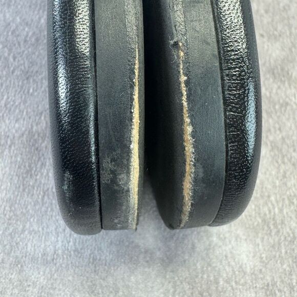 Givenchy 4G Black Embossed Textured Black Slides 41 - Picture 14 of 16